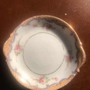 Napping, Hand Painted, 2 3.5x 3.5 dishes